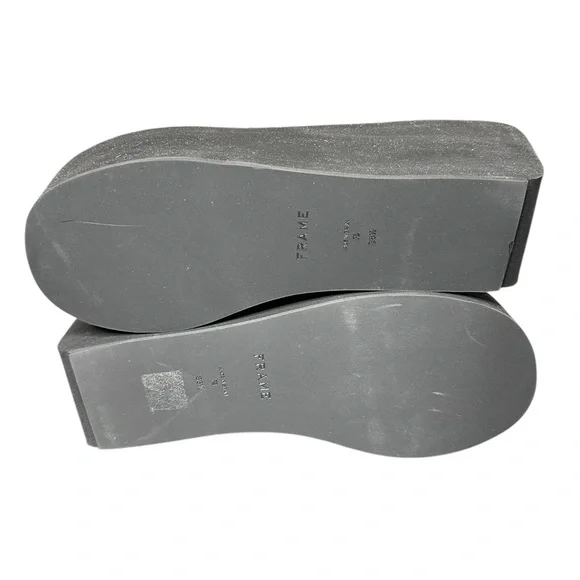 Frame Le Ocean Platform Leather Sandals $298 - Picture 9 of 11